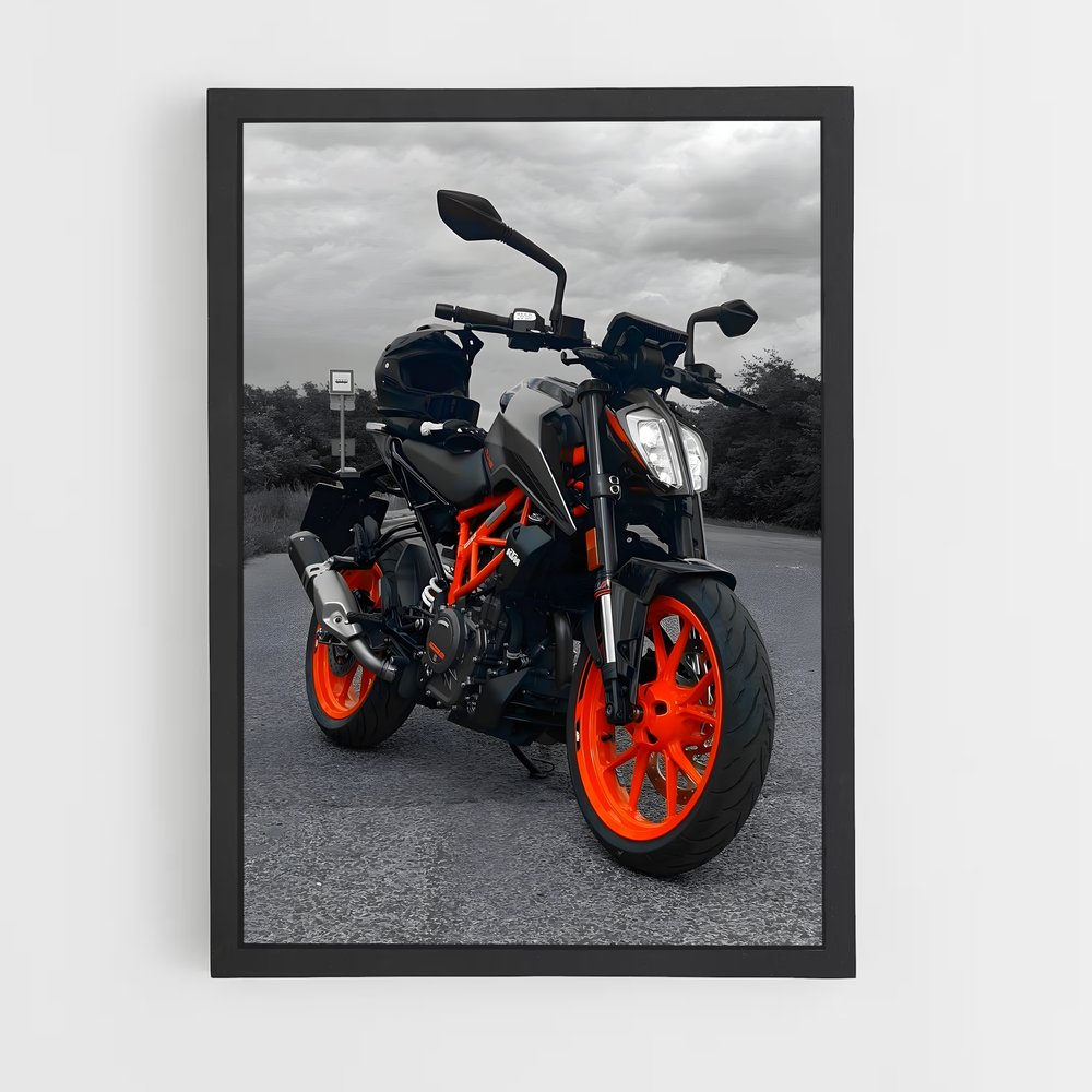 Poster grand duc – affiche KTM Moto (vue 2)